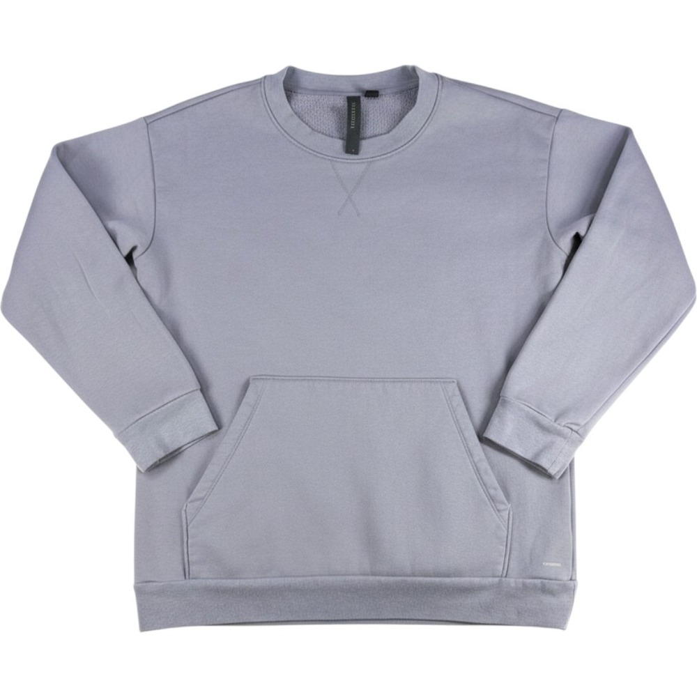 Mondetta Crewneck Sweatshirt Kangaroo Pocket Purple Medium Cotton Blend Women